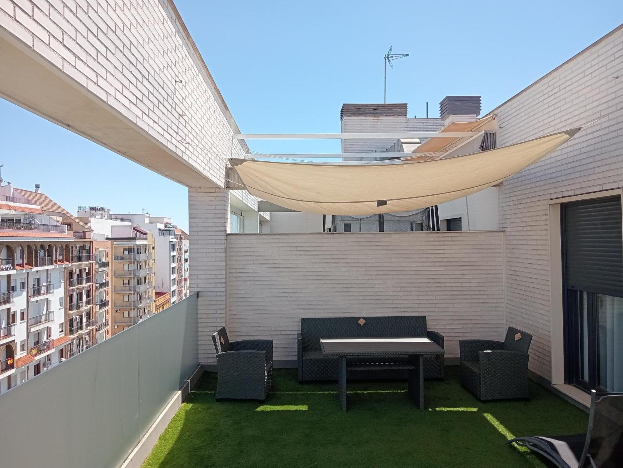Ferienwohnung Atico Centro ,Parking Edificio Incluido Huelva Exterior foto
